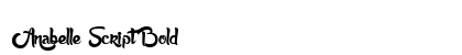 Anabelle Script Bold preview