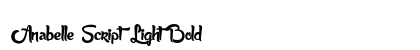 Anabelle Script Light Bold preview