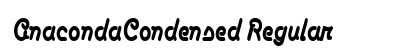 AnacondaCondensed Regular preview