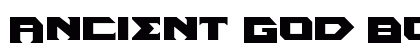Ancient God Bold preview