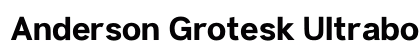 Anderson Grotesk Ultrabold Regular preview