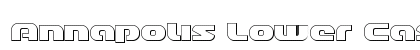 Annapolis Lower Case Outline Outline preview