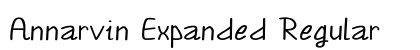 Annarvin Expanded Regular preview
