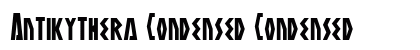 Antikythera Condensed Condensed preview