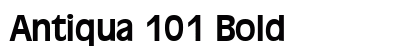 Antiqua 101 Bold Preview