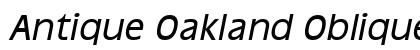 Antique Oakland Oblique preview