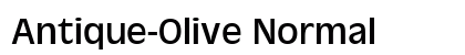Antique-Olive Normal preview