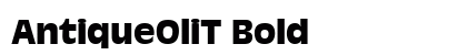AntiqueOliT Bold preview