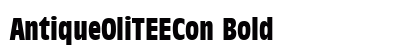 AntiqueOliTEECon Bold preview