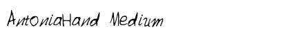 AntoniaHand Medium preview