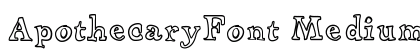 ApothecaryFont Medium preview