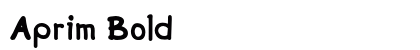Aprim Bold preview