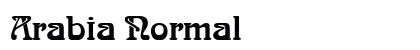 Arabia Normal Preview