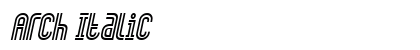 Arch Italic preview