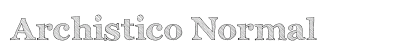 Archistico Normal preview