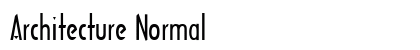 Architecture Normal preview