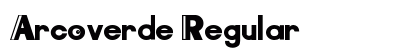 Arcoverde Regular preview