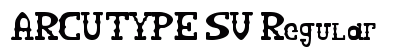 ARCUTYPE SV Regular preview