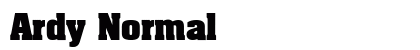 Ardy Normal preview