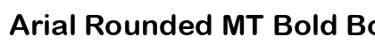 Arial Rounded MT Bold Bold Preview