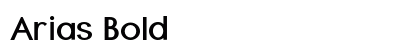 Arias Bold preview