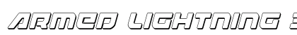 Armed Lightning 3D Italic Italic preview