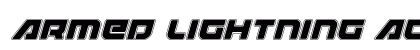 Armed Lightning Academy Italic Italic preview