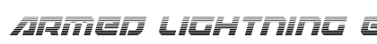 Armed Lightning Gradient Italic Italic preview