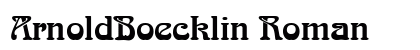 ArnoldBoecklin Roman Preview