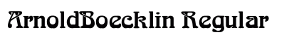 ArnoldBoecklin Regular preview