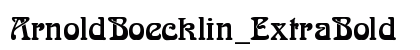 ArnoldBoecklin_ExtraBold Normal preview
