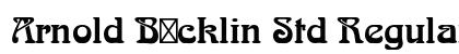 Arnold Bcklin Std Regular preview