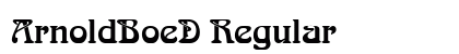 ArnoldBoeD Regular preview