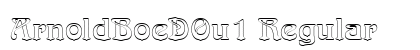 ArnoldBoeDOu1 Regular preview
