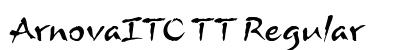 ArnovaITC TT Regular preview