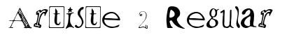 Artiste 2 Regular preview