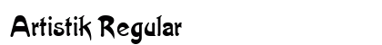 Artistik Regular preview