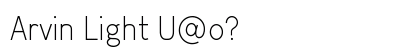Arvin Light U@o? Preview