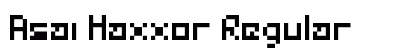 Asai Haxxor Regular preview