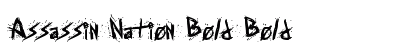 Assassin Nation Bold Bold preview