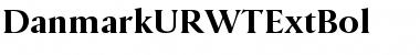 DanmarkURWTExtBol Regular Font