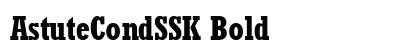 AstuteCondSSK Bold preview
