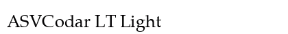 ASVCodar LT Light Preview