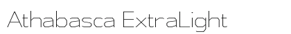 Athabasca ExtraLight Preview