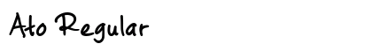 Ato Regular preview