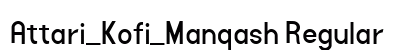 Attari_Kofi_Manqash Regular preview
