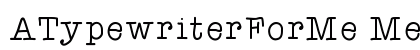 ATypewriterForMe Medium preview