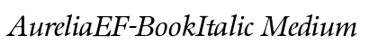 AureliaEF-BookItalic Medium preview