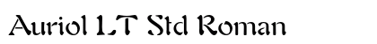 Auriol LT Std Roman preview