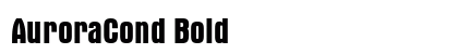 AuroraCond Bold preview